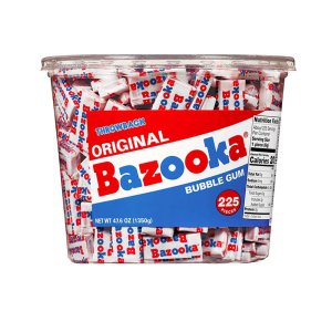 Bazooka 바쥬카 버블껌 풍선껌 오리지널 225개입