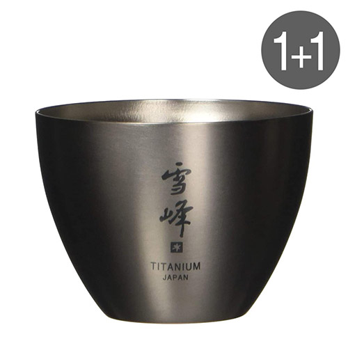 스노우피크 티타늄 소주잔 사케잔 컵 TW-020 1+1