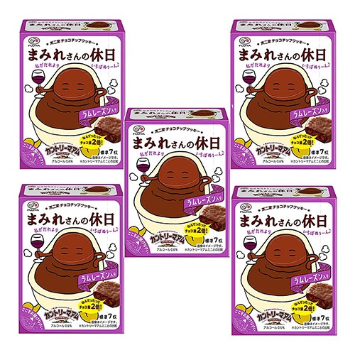 후지야 컨트리맘 리치 초콜릿 케이크 초콜릿칩 X 5팩