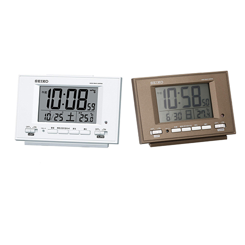 세이코 디지털 시계 탁상시계 캘린더 온도계 SQ778W